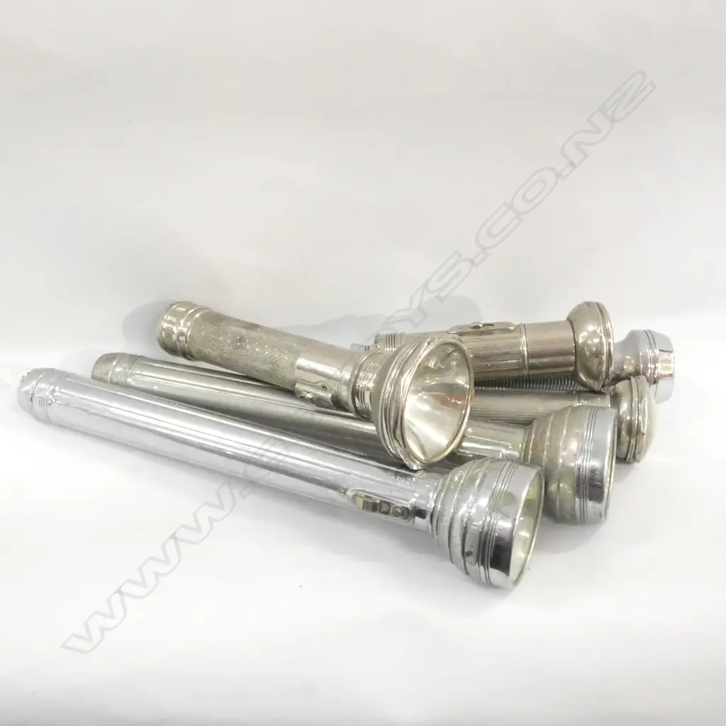 6 VINTAGE TORCHES L.380mm Image 1++