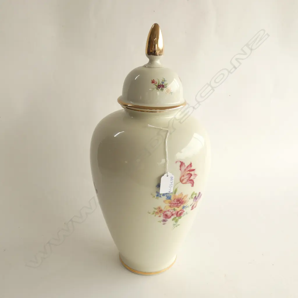 LG ALKA MEISSEN LIDDED FLOOR URN H. 530MM Image 1++