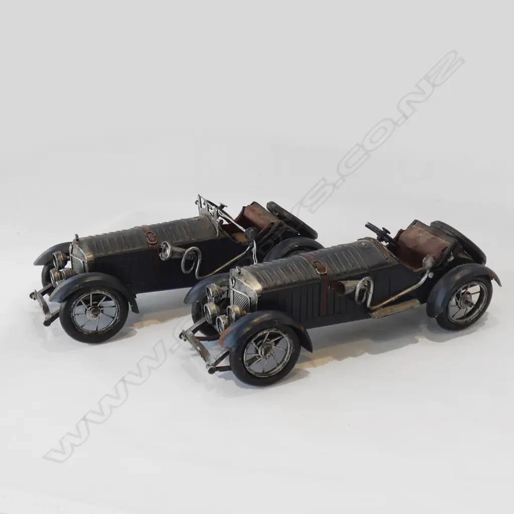 PR TIN CLASSIC 1928 MERCEDES S TYPE TOY CARS L 330MM Image 1++