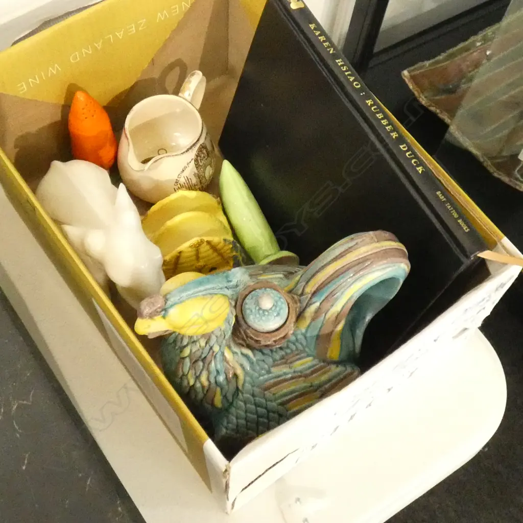 BOX TEATPOT, CERAMICS ETC  Image 1++