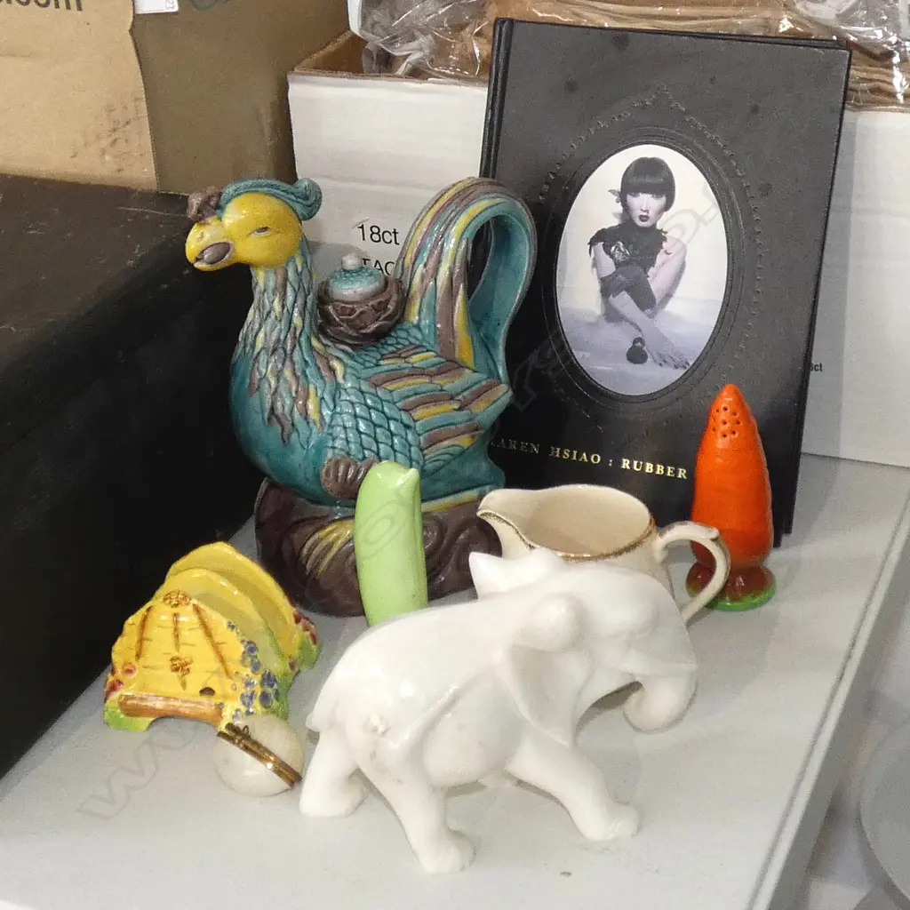 BOX TEATPOT, CERAMICS ETC  Image 1++