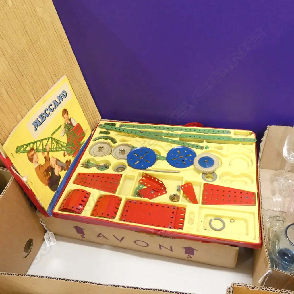 BOX LOT MECCANO  Image 1++