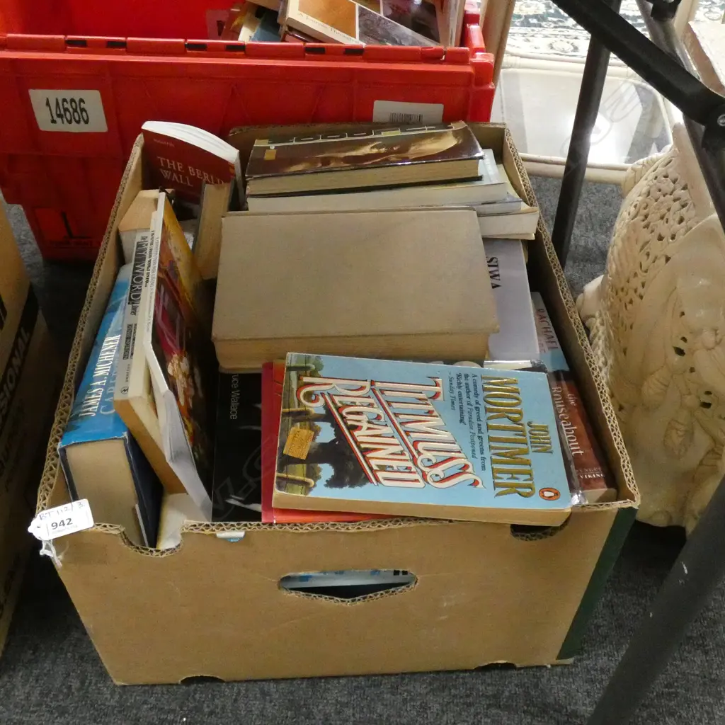BOX LOT BOOKS; BRYCE COURTENAY ETC Image 1++