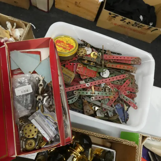 BOX LOT MECCANO 