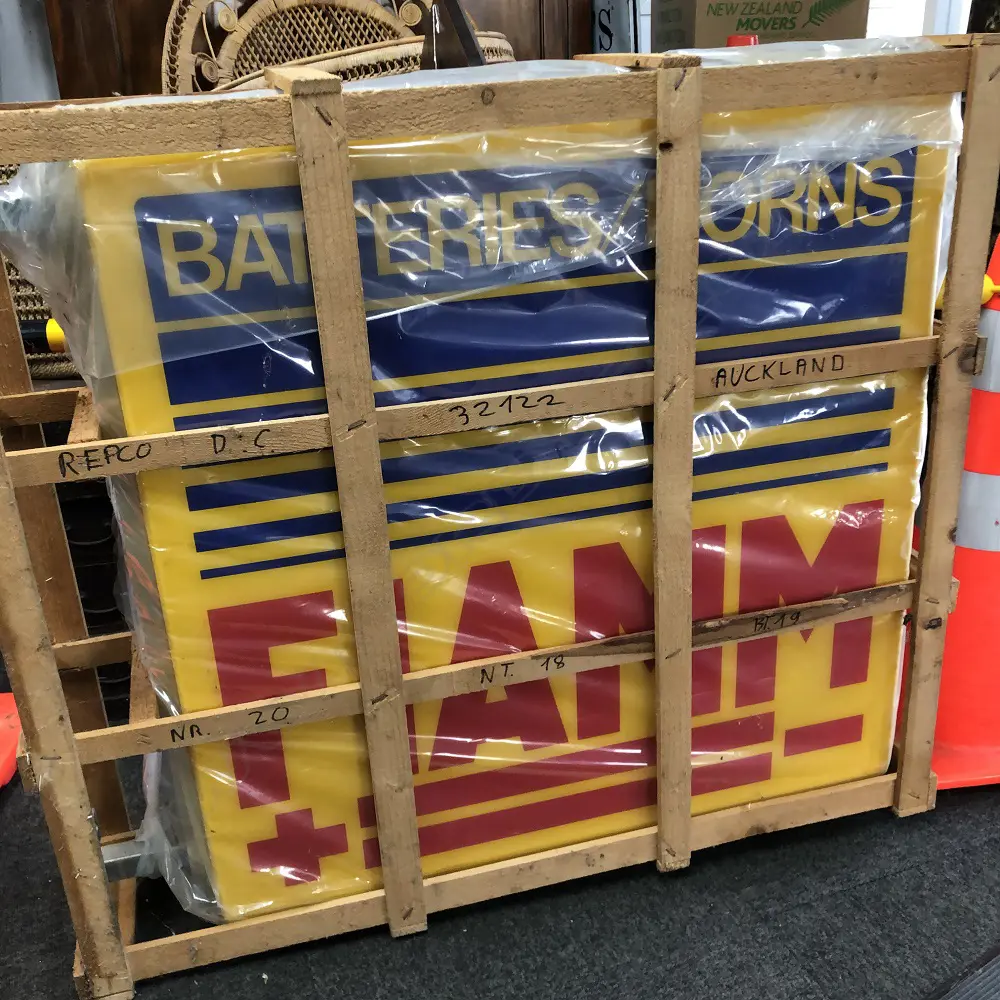 LGE OUTDOOR SHOP SIGN 'FIAMM BATTERIES HORNS' Image 1++