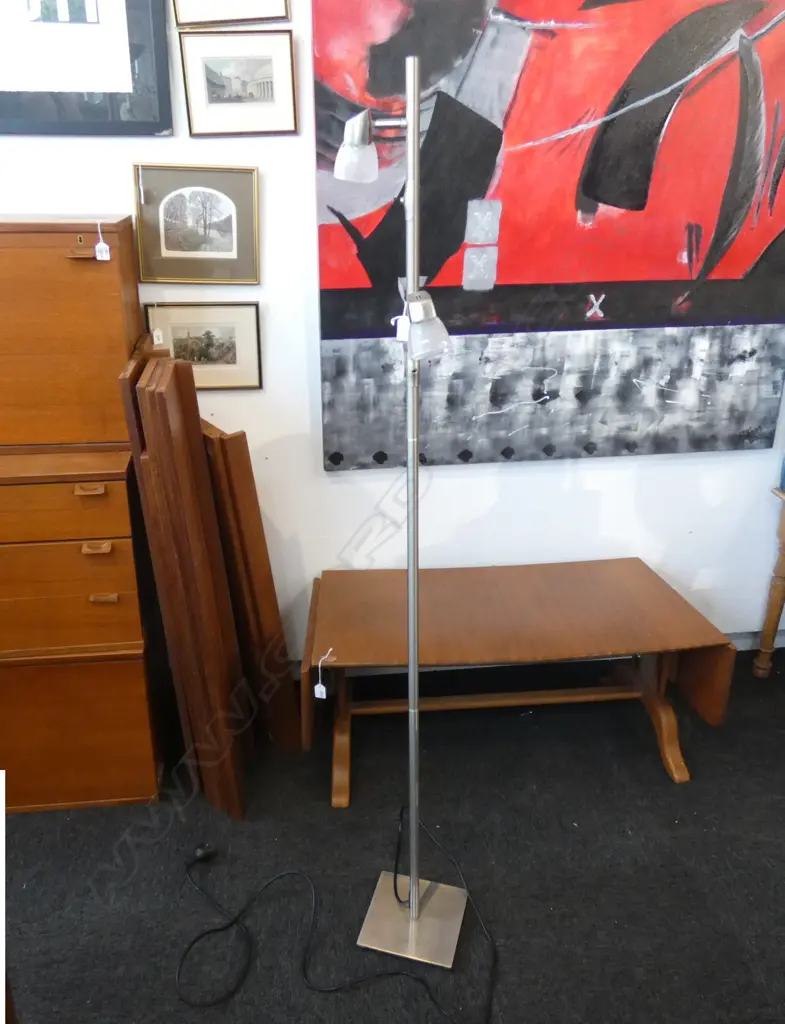MODERN TWIN LIGHT FLOOR LAMP H. 1565MM Image 1++