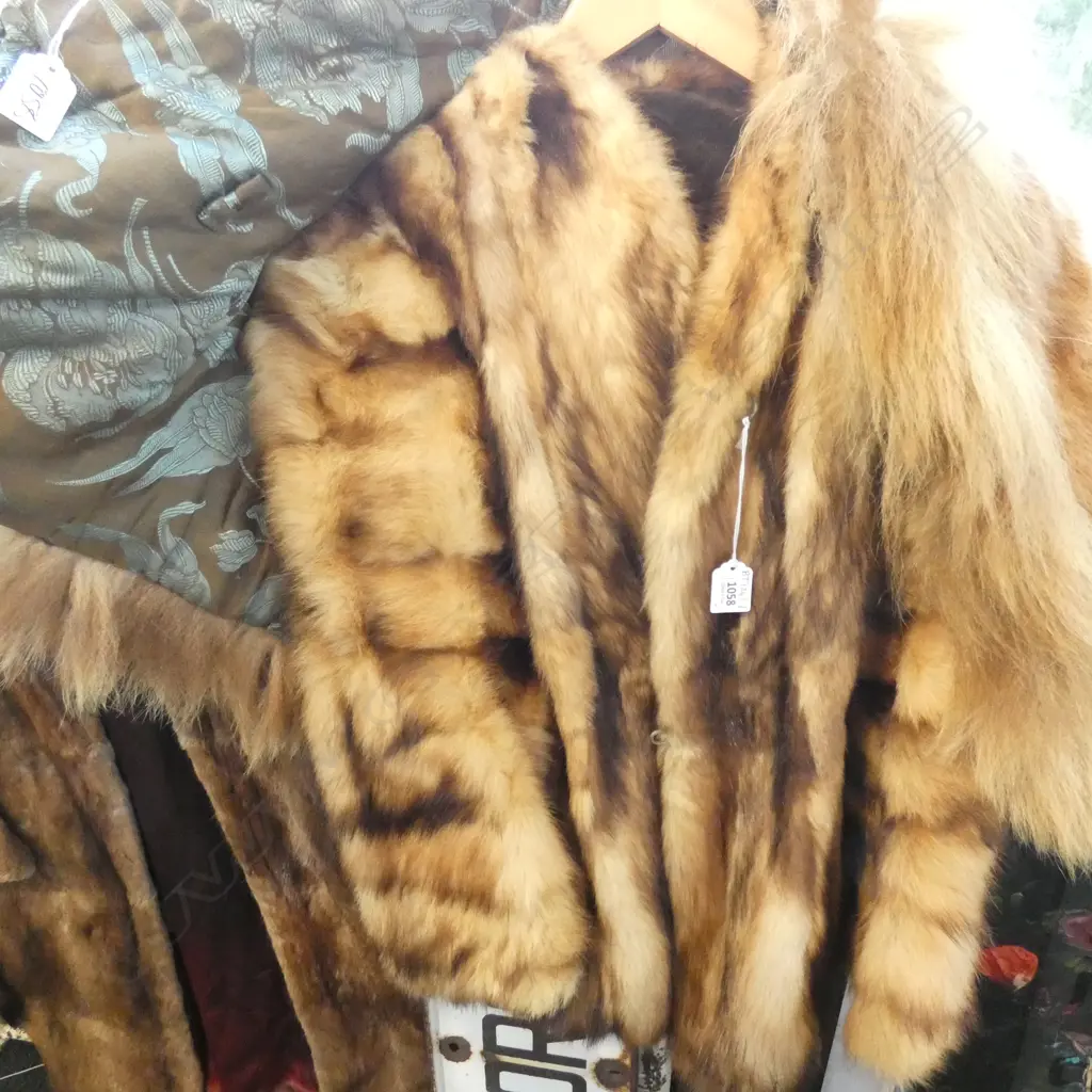 2 FUR COATS & A CAPE Image 1++