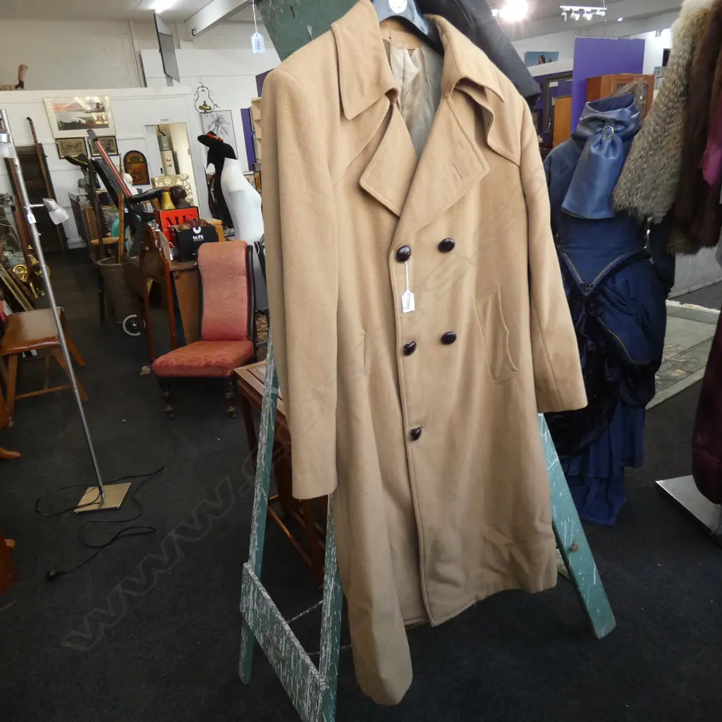 VINTAGE CAMEL GREATCOAT  Image 1++