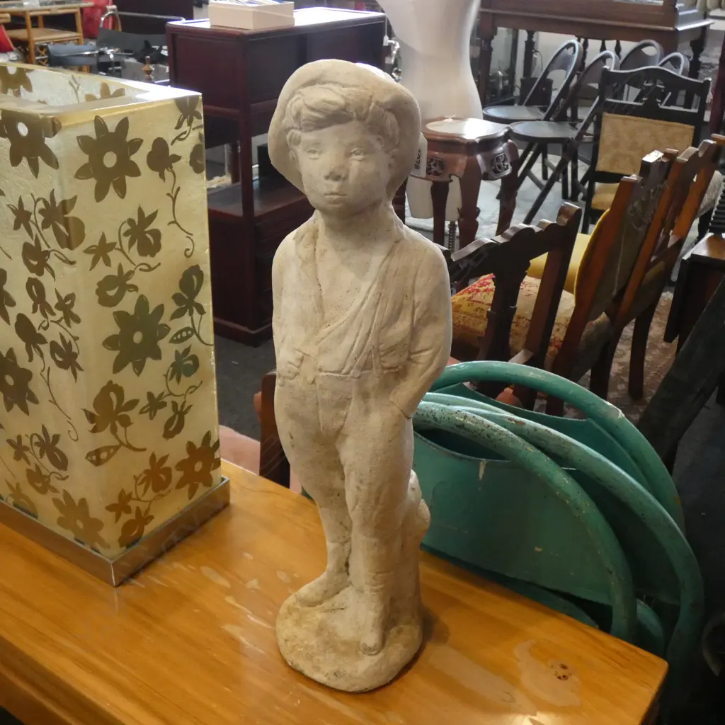 CONCRETE GARDEN STATUE H 590MM Image 1++