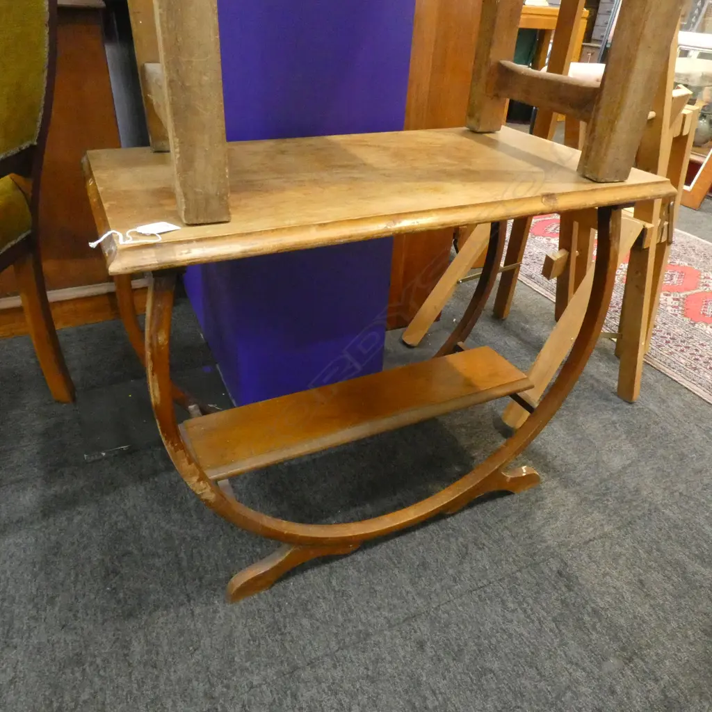 DECO WOODEN SIDE TABLE... Image 1++