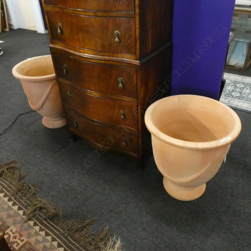 PR UNGLAZED TERRACOTTA GARDEN POTS DIA 490 X H 520MM ... Image 1++