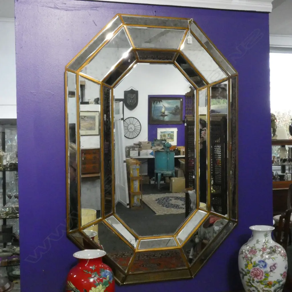 LG  GLASSHOUSE DESIGN ANNEALED MIRROR 800 X 1200MM Image 1++