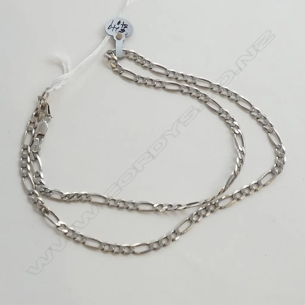 ITALIAN SILVER NECK CHAIN L.500mm Image 1++