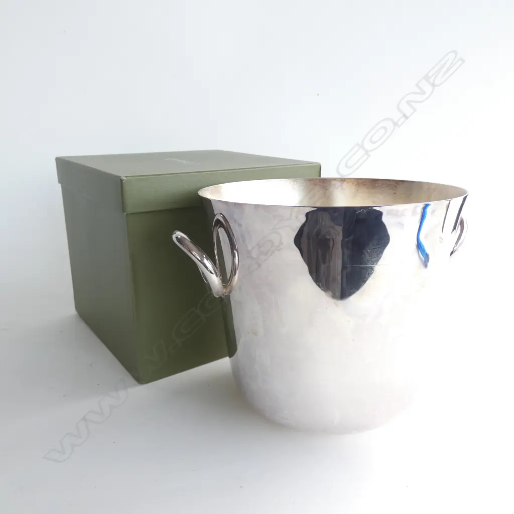 CHRISTOFLE SILVER PLATE CHAMPAGNE BUCKET H.190mm Image 1++