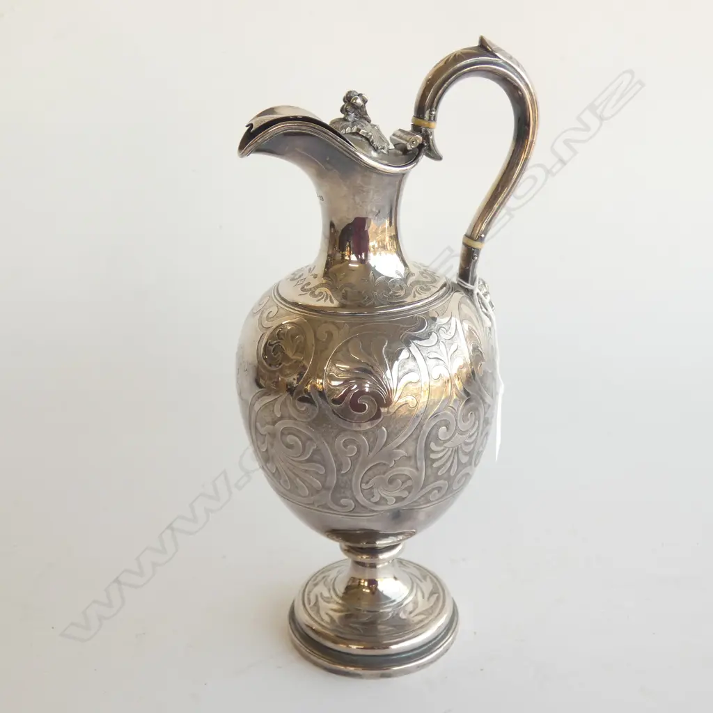 SILVER PLATE CLARET JUG H.300mm Image 1++