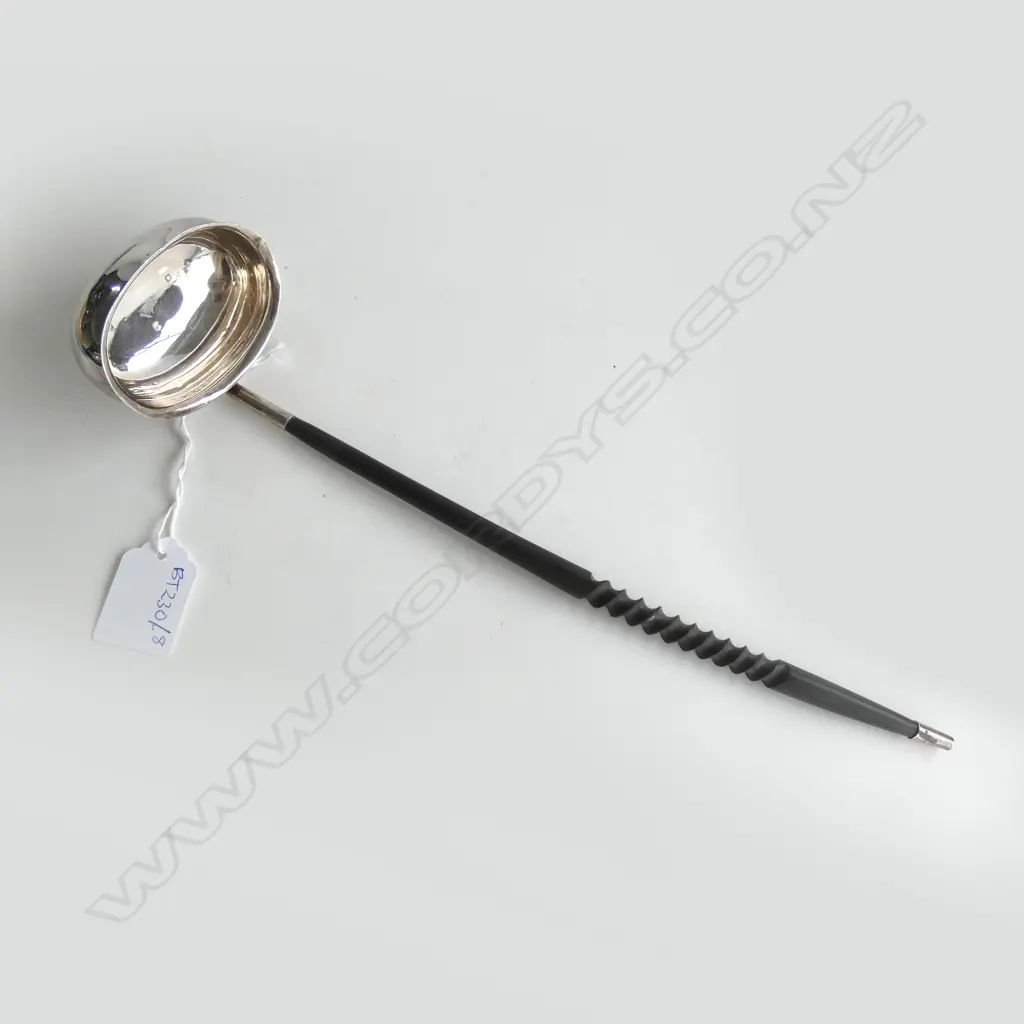 STG SILVER TODDY LADLE SHEFFIELD 1975 Image 1++