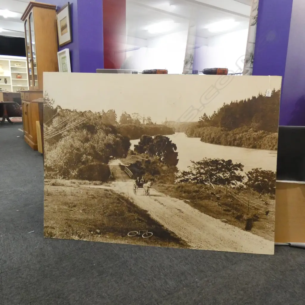 GREAT SOUTH ROAD (NOW VICTORIA ST) AT BRIDGE NO. 1 Image 1++