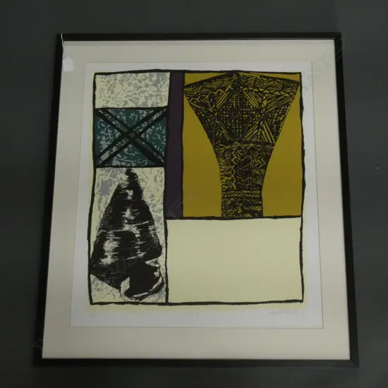 DAGMAR VAIKALAFI DYCK 'PLATE II' PRINT 16/25 620x540mm