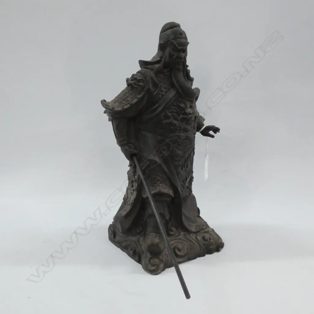 RESIN CHINESE WARLORD FIGURE H.300mm Image 1++