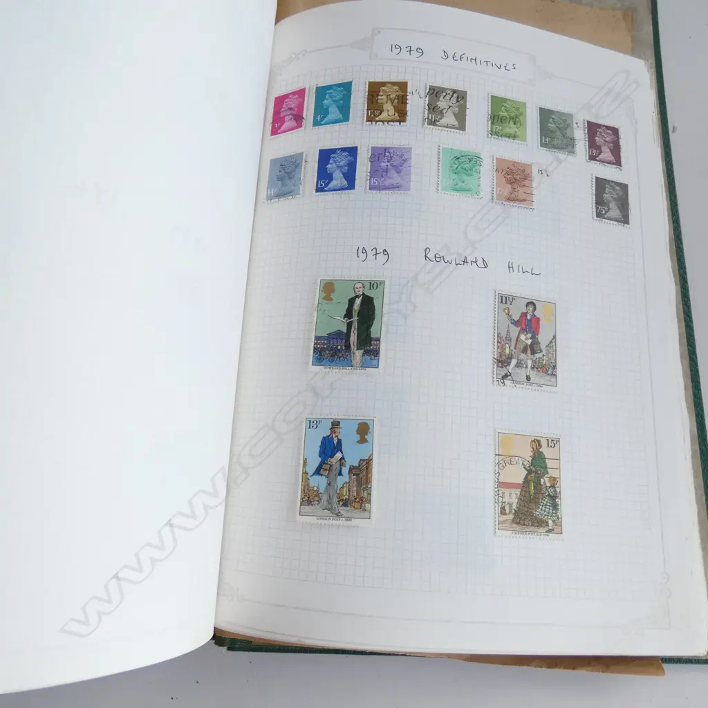 STAMP ALBUM - BRITISH STAMPS Image 1++