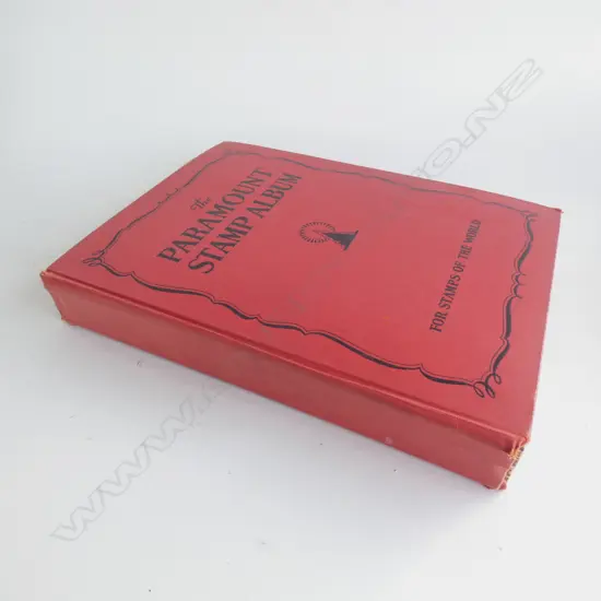 LG PARAMOUNT STAMP ALBUM…WORLD COLLECTION INCL CHINA