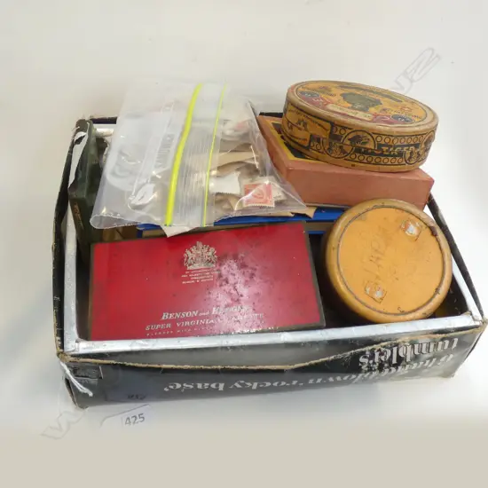 BOX OF ASST. STAMPS