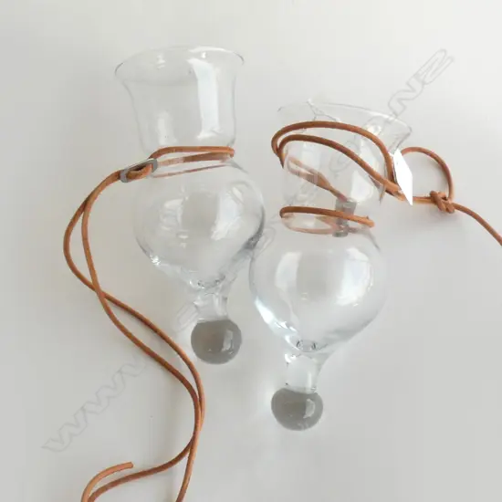 PR HOLME GAARD HANGING BEER GLASSES (H 195MM)- IN ORIGINAL BOXES 
