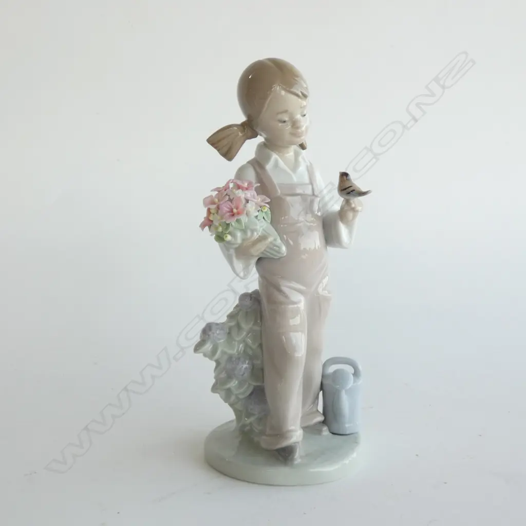 LLADRO FIGURINE 'SPRING GIRL' H. 195MM Image 1++