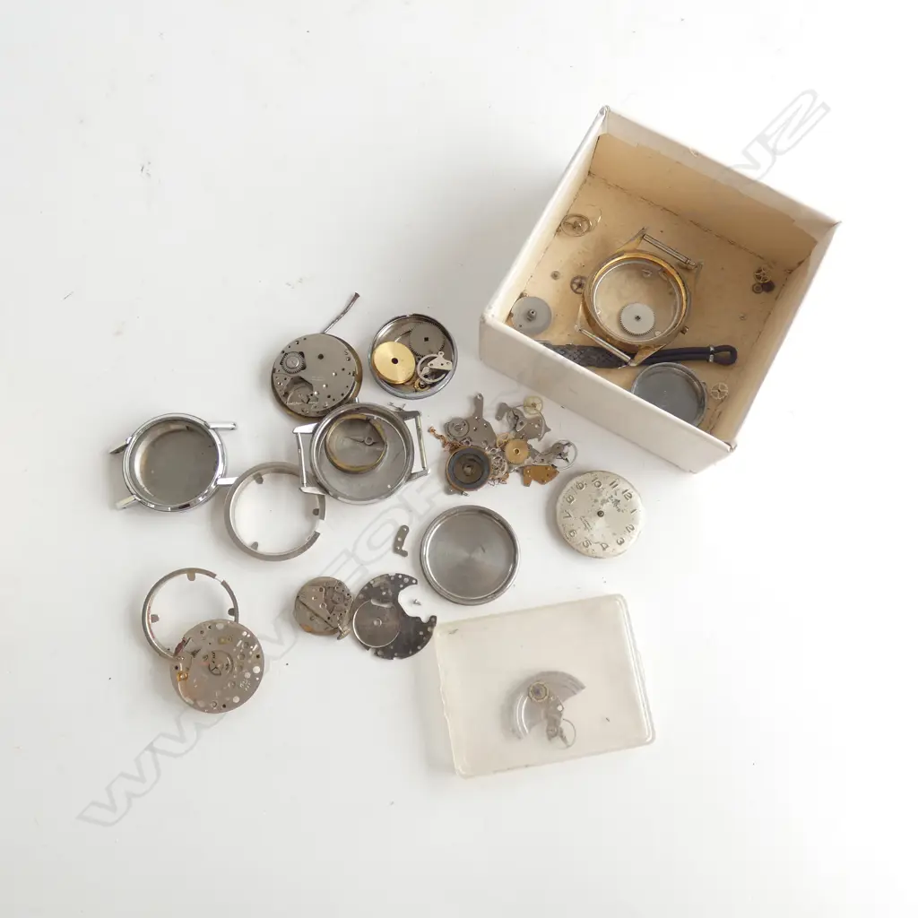 SMALL BOX ASST. WATCH PARTS Image 1++