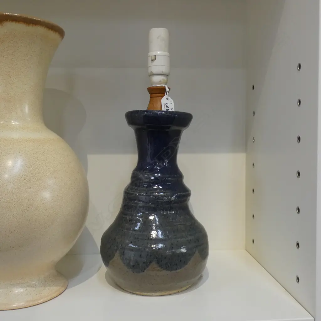 POTTERY LAMP BASE, POTTER UNKNOWN H. 400MM Image 1++
