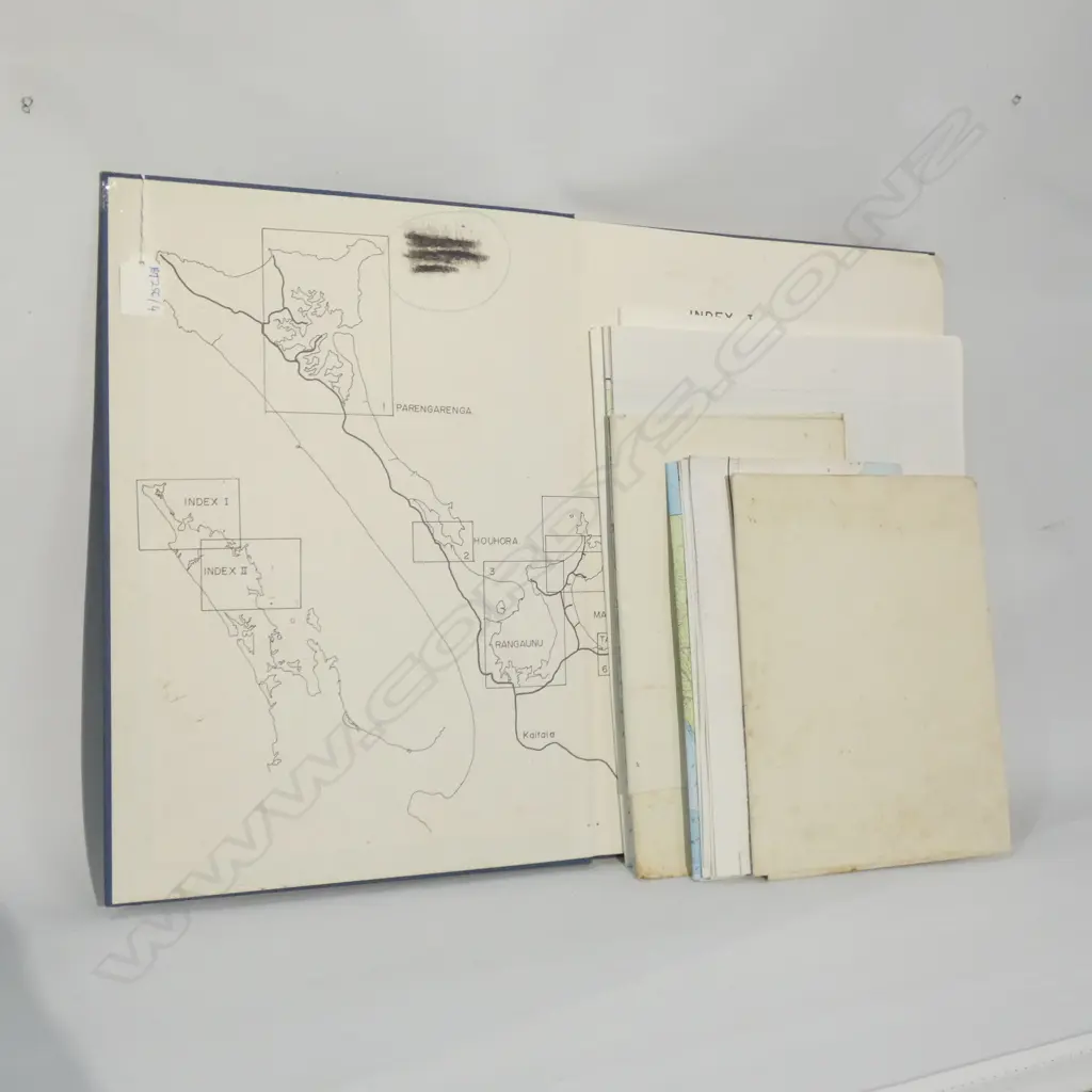PICKMERE ATLAS OF NORTHLANDS EAST COAST + ASST. MAPS Image 1++