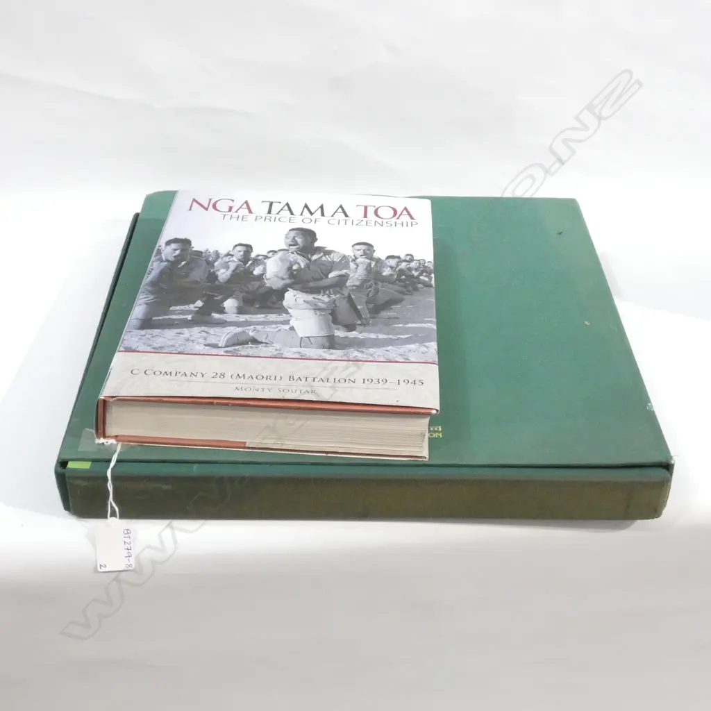 2 BOOKS; NGA TAMA TOA THE PRICE OF CITIZENSHIP & WATER COLOUR PAINTINGS  Image 1++