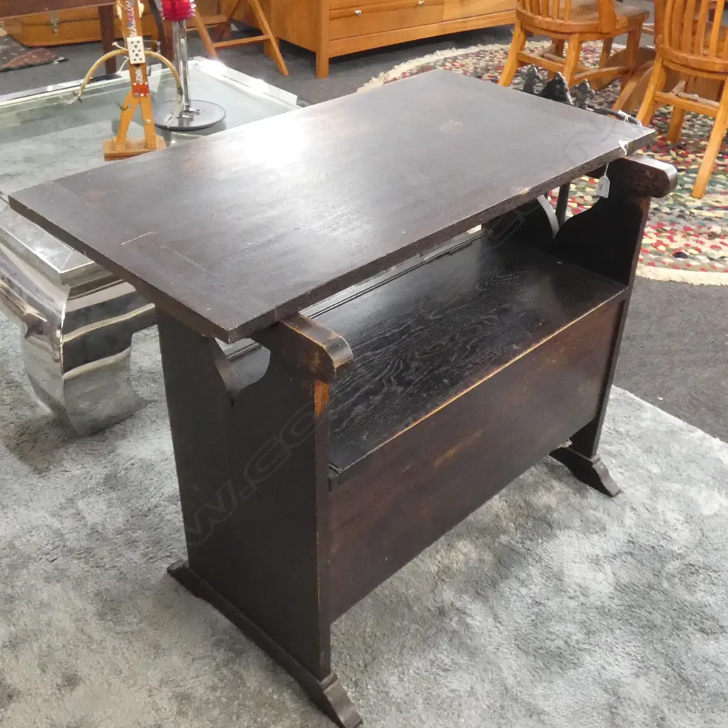 OAK MONKS BENCH L 920MM Image 1++