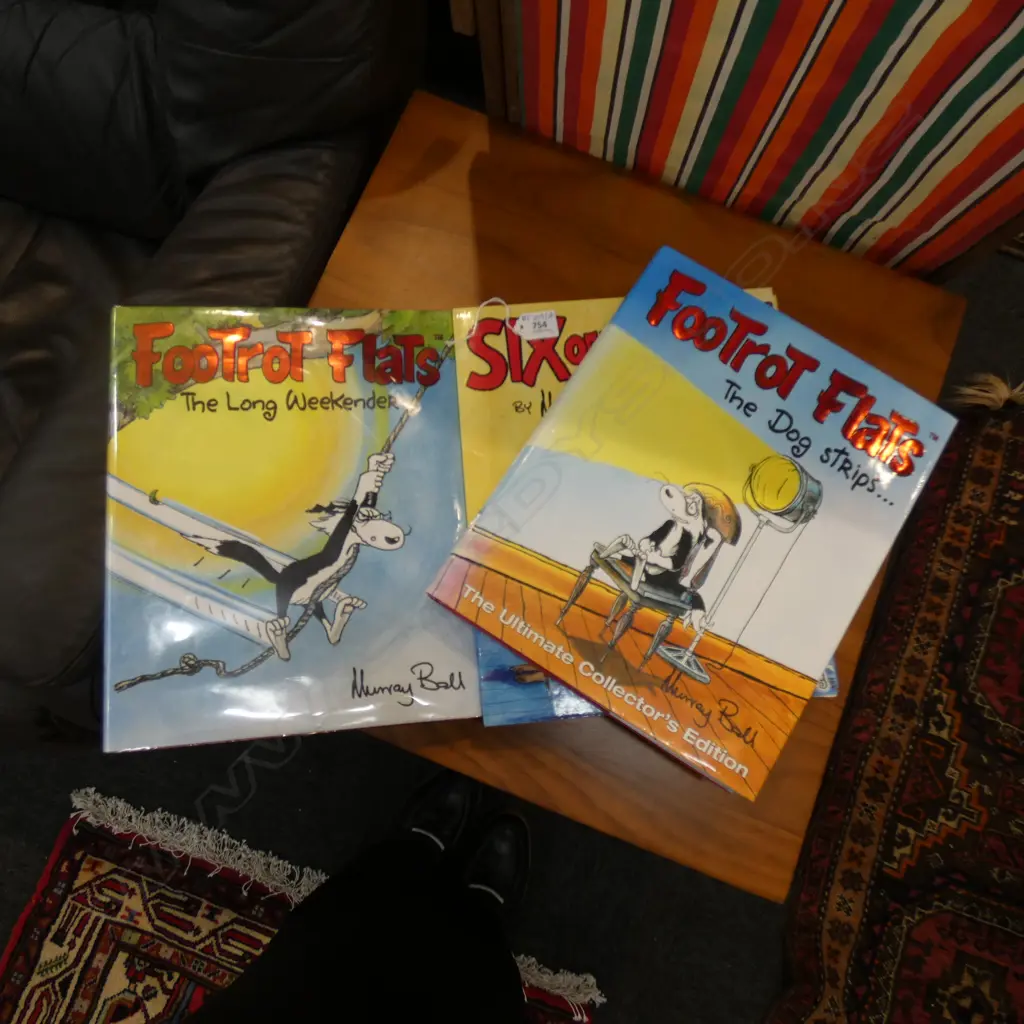 3 MURRAY BALL FOOTROT FLATS BOOKS Image 1++