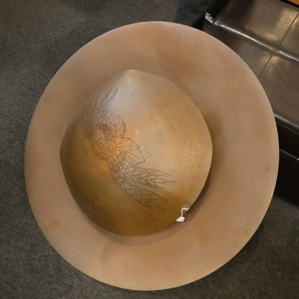 LARGE COPPER PENDANT LIGHT 1m dia Image 1++