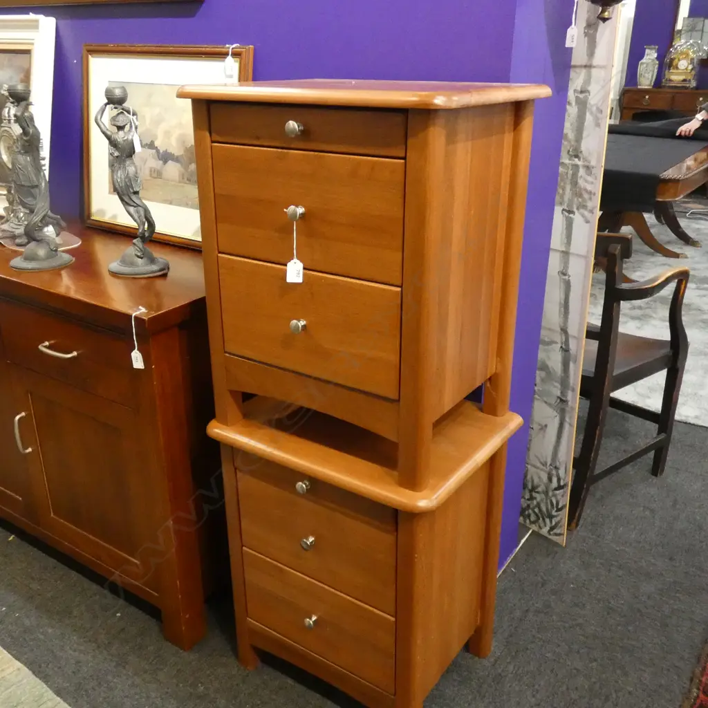 PR OF RIMU BEDSIDE CABINETS Image 1++