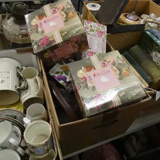 BOX LOT NORITAKE PART DINNER SERVICE ETC