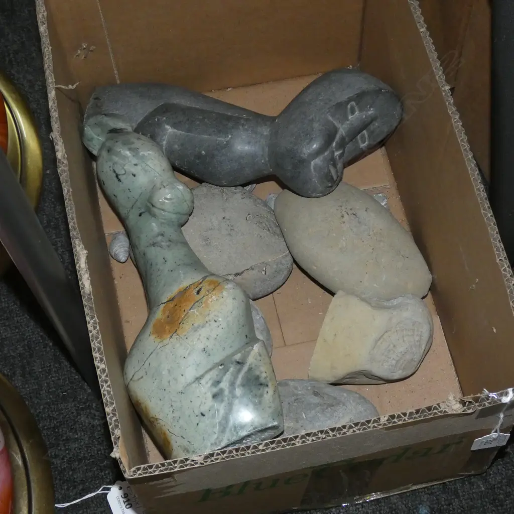 ROCK COLLECTION + 2 CARVED PIECES Image 1++