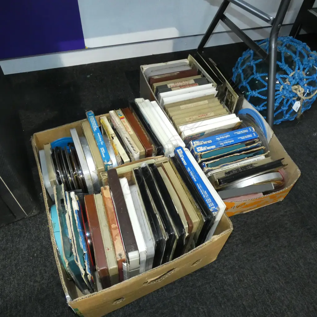 8mm FILM COLLECTION; 2 BOXES Image 1++