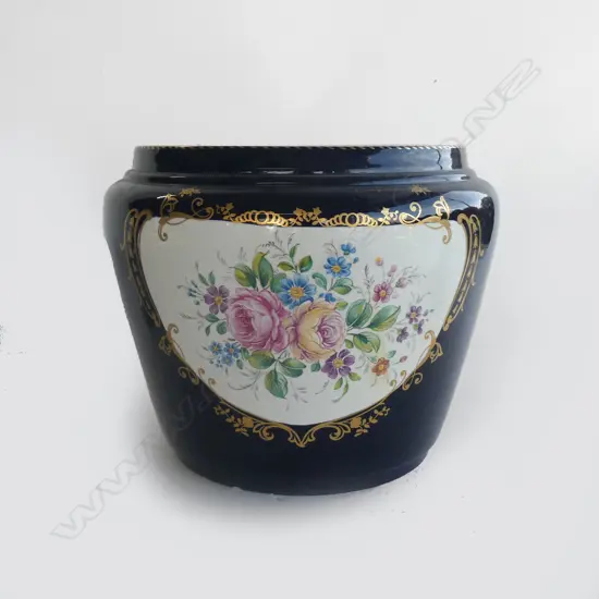 SEVRES STYLE JARDINERE H.225mm 275mm dia