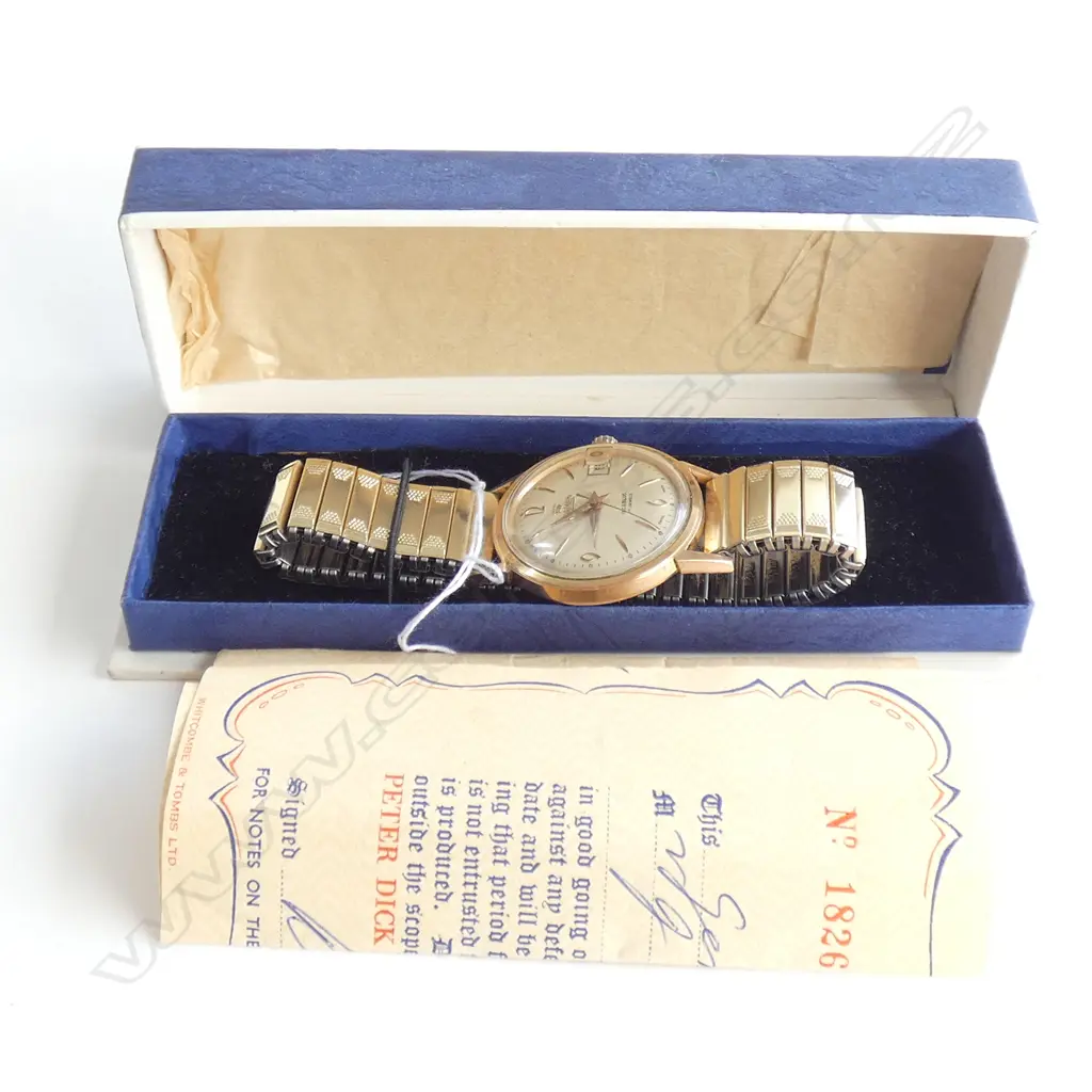 (19216) 1950'S GOLD PLATED ROAMER GENTS WATCH... Image 1++