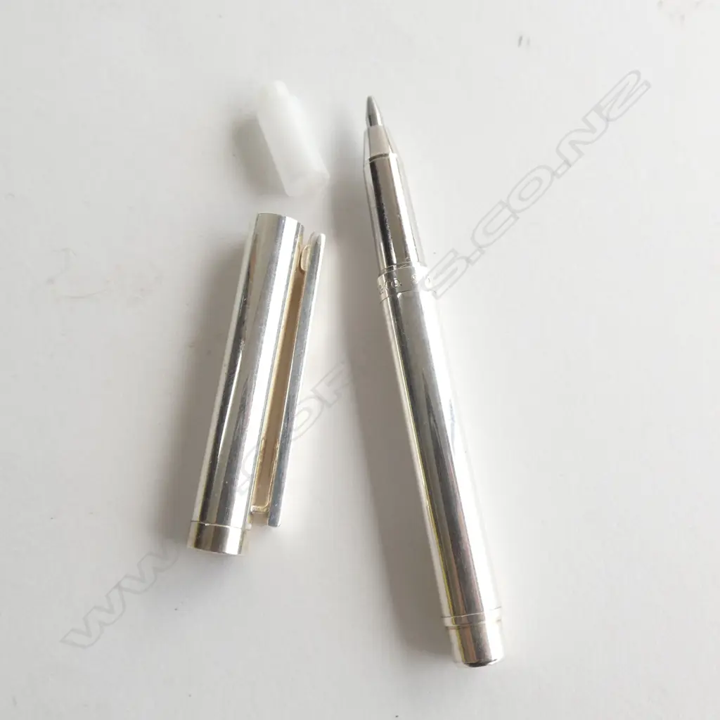 TIFFANY SILVER BALLPOINT PEN Image 1++