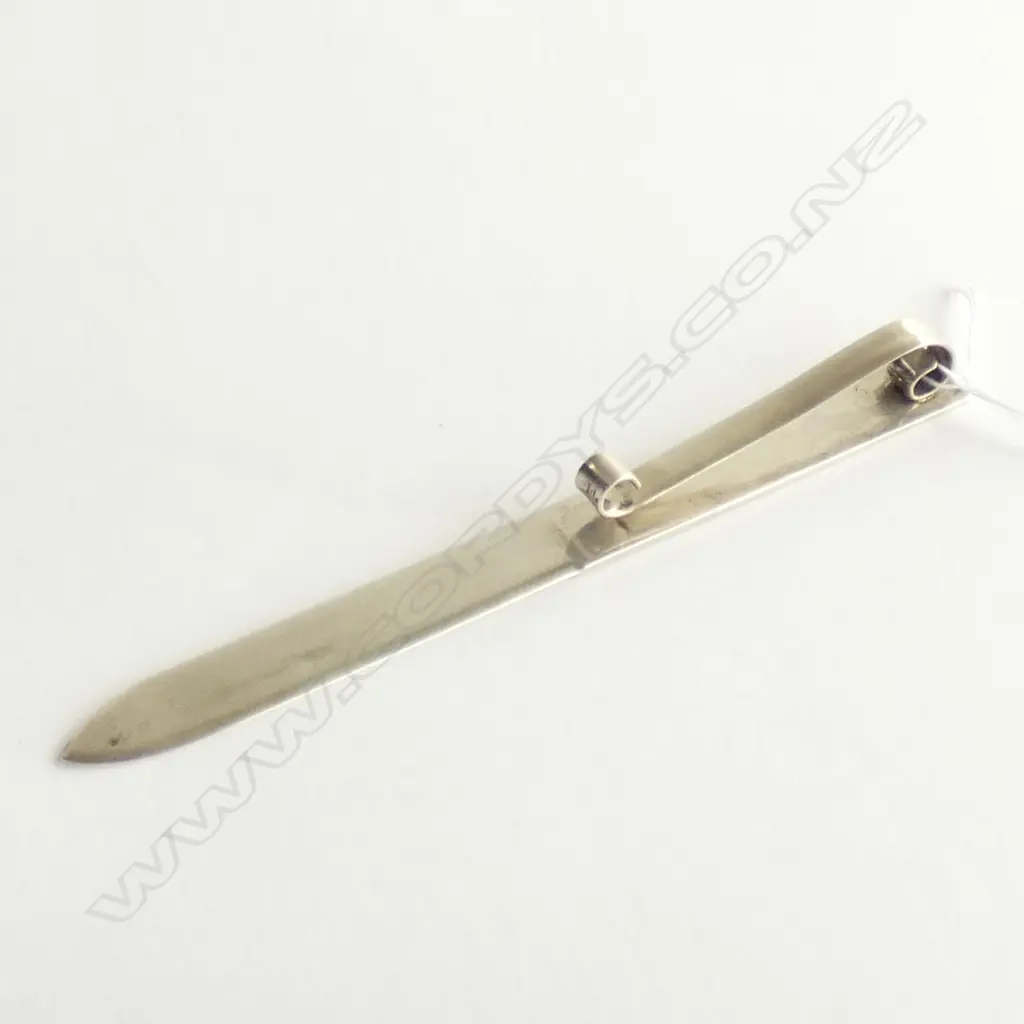 (18998) CARTIER SILVER HAND MADE LETTER OPENER Image 1++
