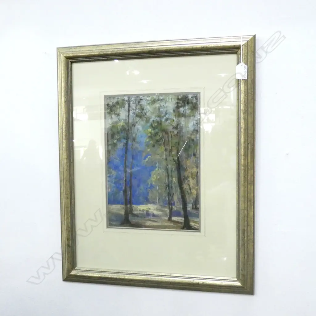 BETTY MIDOLO 'MORNING AT UPPER YARRA DAM' PASTEL 315x225mm Image 1++