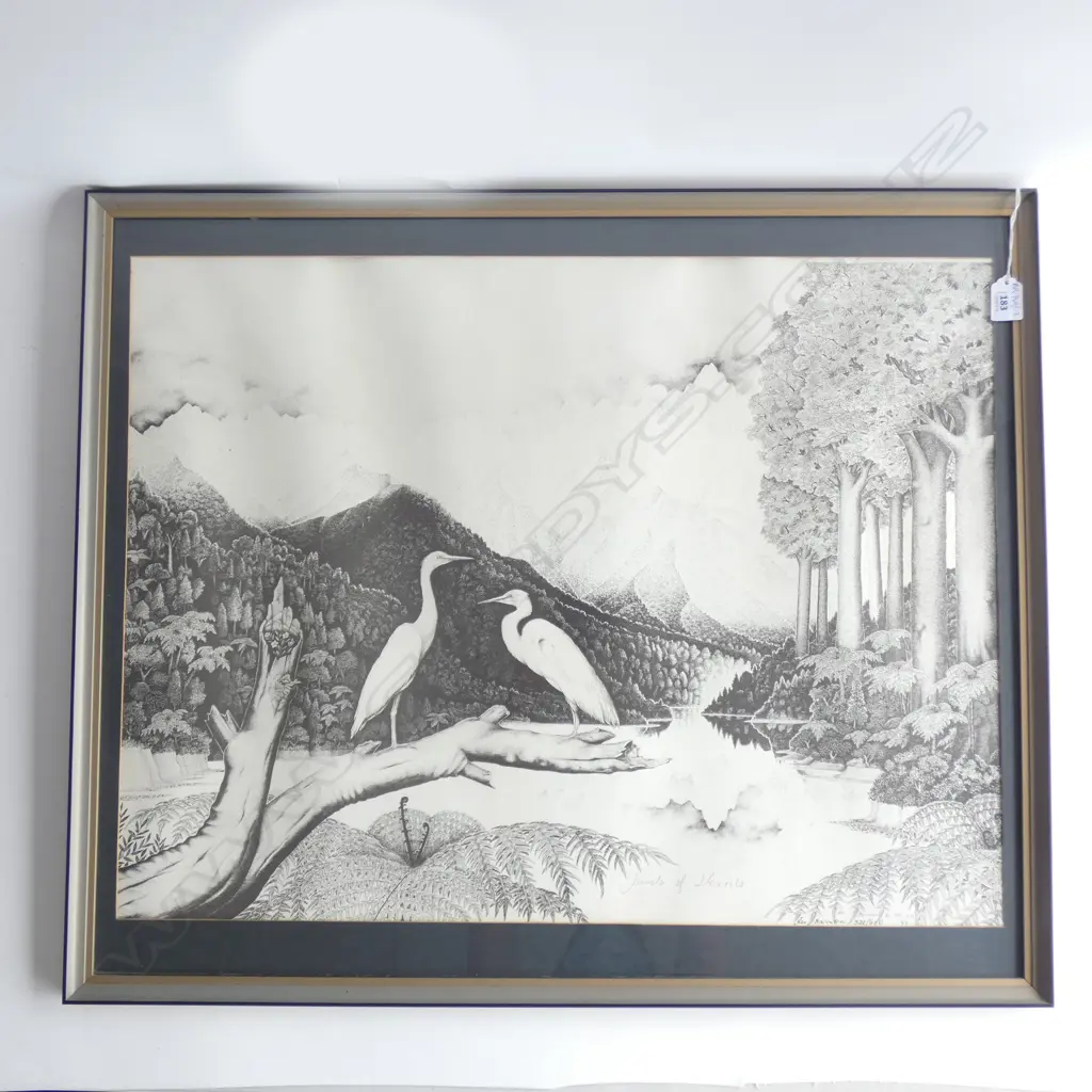 REI HARMON 'JEWELS OF OKARITO' PRINT 530x700mm Image 1++