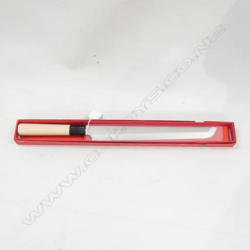 JAPANESE SASHIMI KNIFE L.425mm CASED  Image 1++