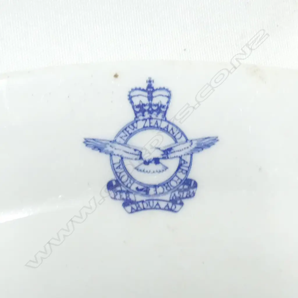 OLD NZ ROYAL AIR FORCE PLATE 220 X 175MM Image 1++