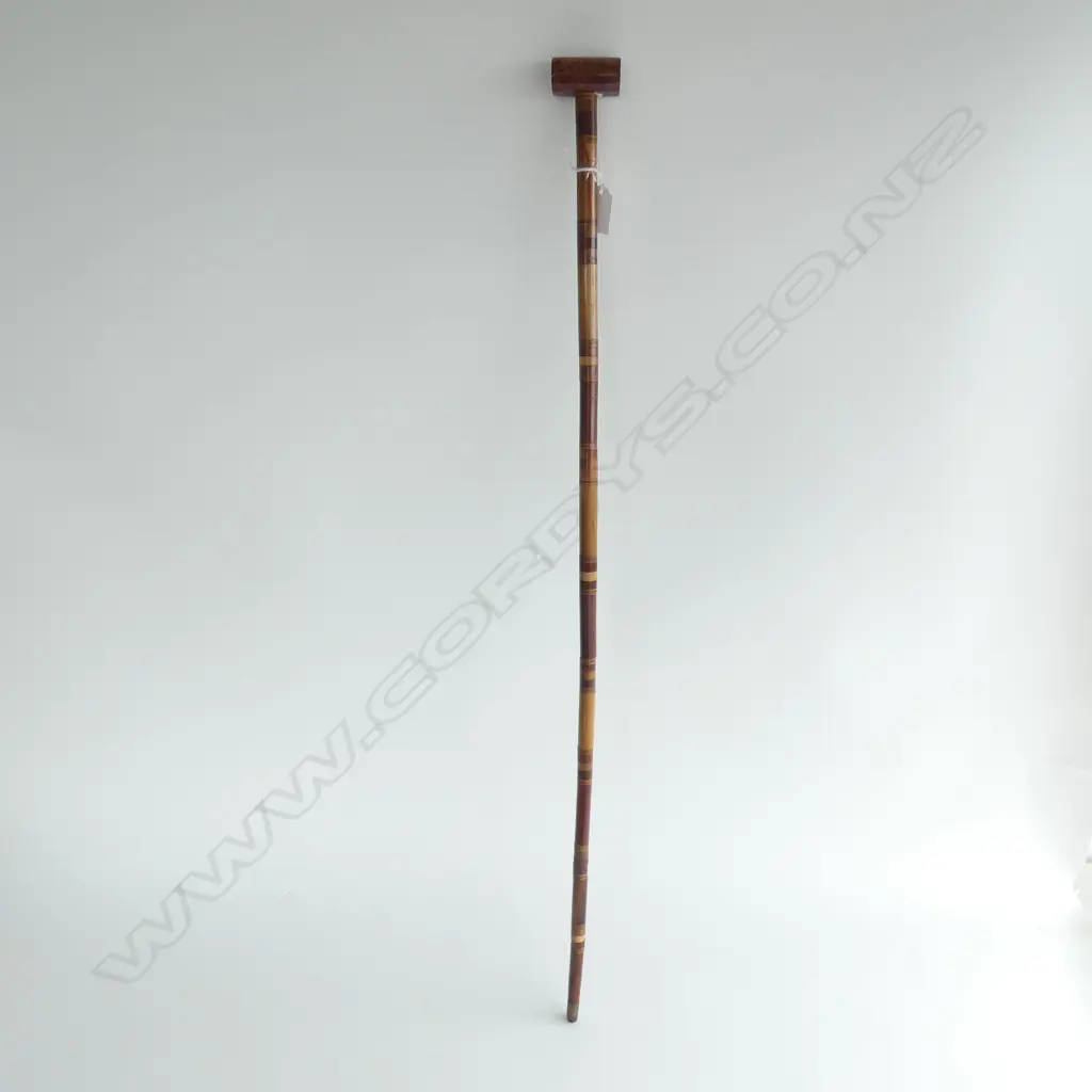 SECTIONAL EXOTIC WOODS WALKING STICK L.860mm Image 1++