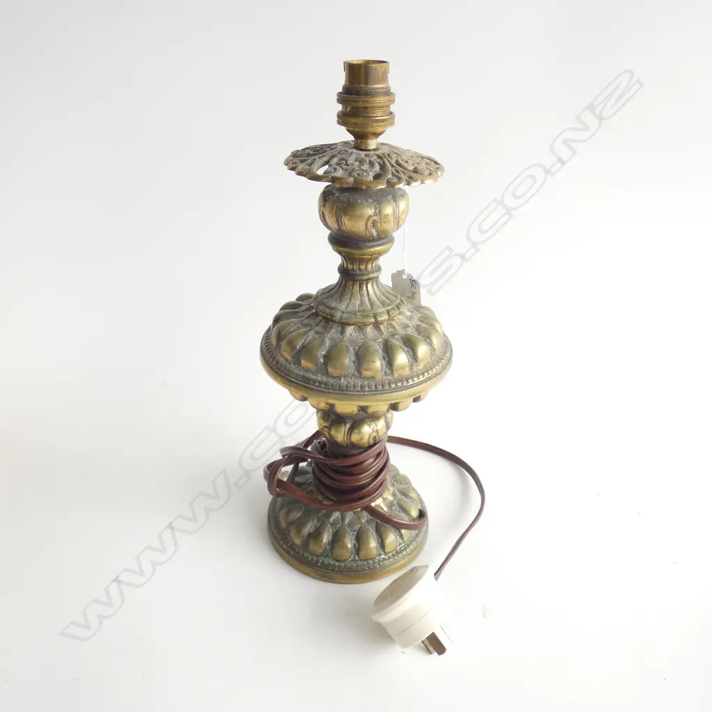 BRASS LAMP BASE H.320mm Image 1++