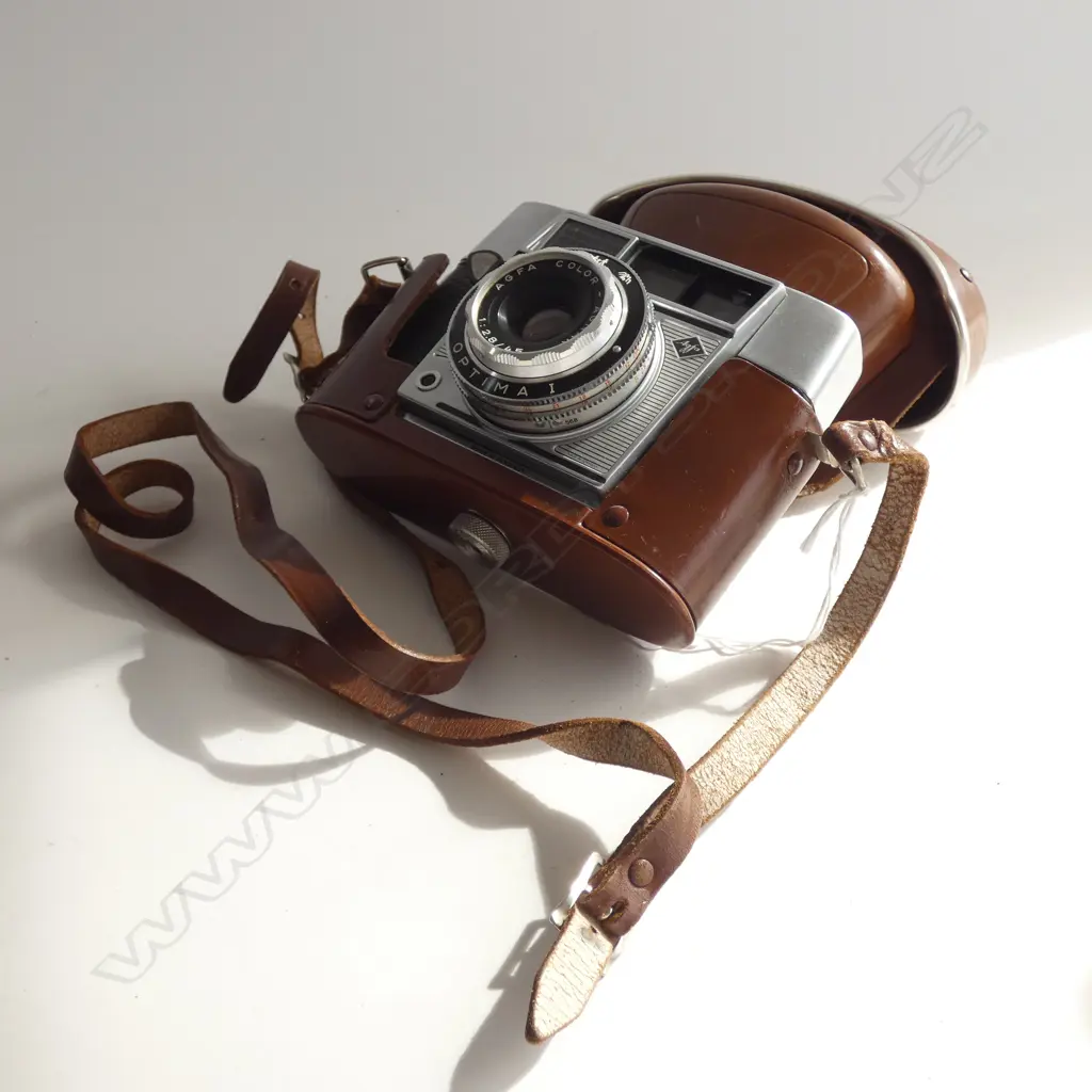 VINTAGE GERMAN AGFA OPTIMA I 1:28 / 45 CAMERA IN CASE  Image 1++